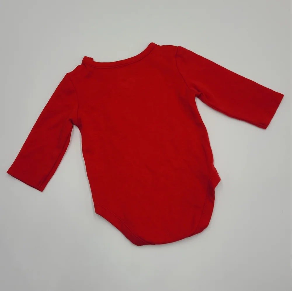 Janie and Jack red bodysuit